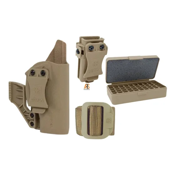 Kit Velado Taurus G2c Coldre + Bdu 40mm + Acessórios Coyote