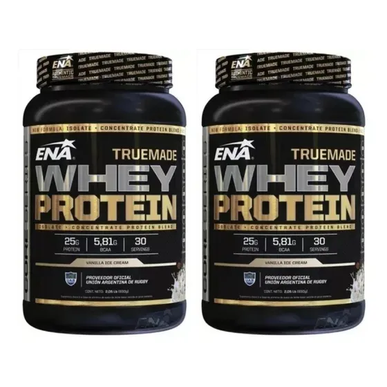 Truemade 2x1 2lb Whey Protein Ena Aislada + Concentrada