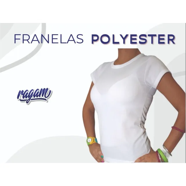 Franela 100% Poliester Por Doc. Niño Dama Caballero Sublimar