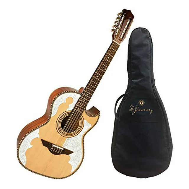 Bajo Quinto H. Jimenez Lbq4 Con Tapa De Abeto Y Funda Acolch