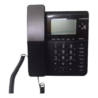 Telefono Fijo Negro Compatible Con Domo Sms Telefono Fijo Negro Compatible Con Domo Sms