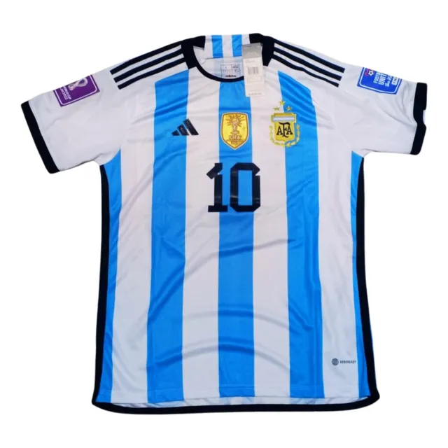 Camisa Argentina Firma Original De Lionel Messi