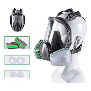 6800 Mascarilla De Gas De Cara Completa Con Filtros #4 6800 Mascarilla De Gas De Cara Completa Con Filtros #4