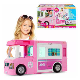 Barbie Camper 3 En 1 Dreamcamper Mattel Barbie Camper 3 En 1 Dreamcamper Mattel