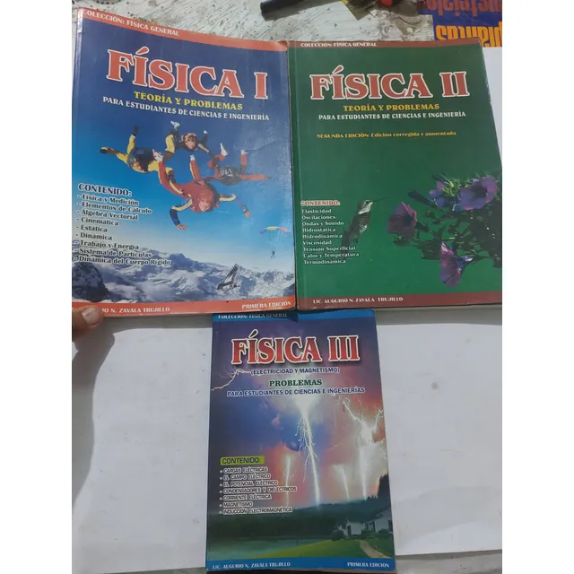 Libro Física 3 Tomos  Zavala Trujillo