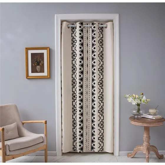 Cortina De Puerta Bohemia Para Privacidad 1 Panel 120x200cm