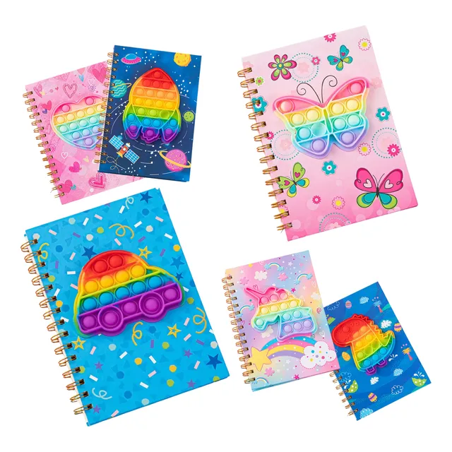 3 Cuadernos Argollado Caligrafía Libretas Sensorial 240 Hoja