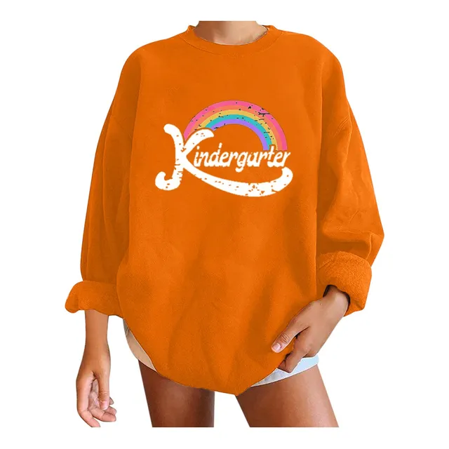 Para Mujer Linda Sudadera Larga Manga Superior Casual Suelta