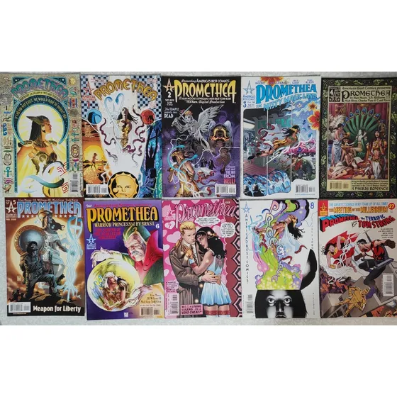 Promethea # 1 Ao 8, 27 Alan Moore Ed. Abc Hq 