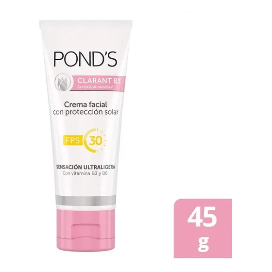 Crema Facial Ponds Clarant B Con Protector Solar Fps 30