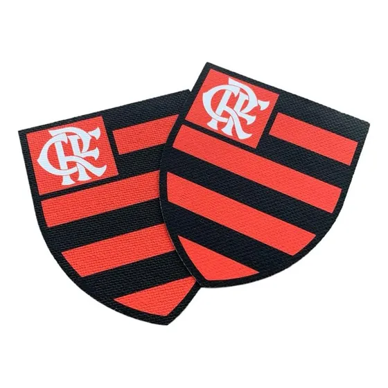 Patch Termocolante Flamengo, 02und., Textura Emborrachada