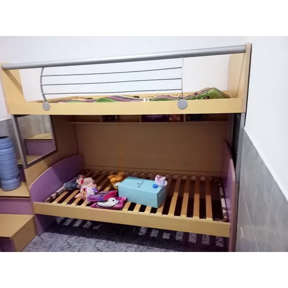 Vendo Juego De Cuarto Niña Litera Usado (centro Mueble)