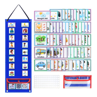 Calendario Planificador Infantil Con 70 Tarjetas Calendario Planificador Infantil Con 70 Tarjetas