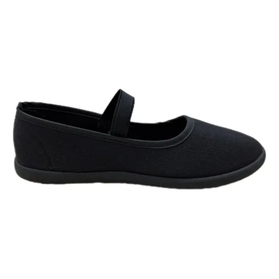 Zapatillas Ballerinas De Lona Mujer