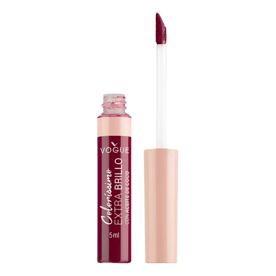 Labial Liquido Sangria X5ml Colorissimo Extra Brillo Vogue