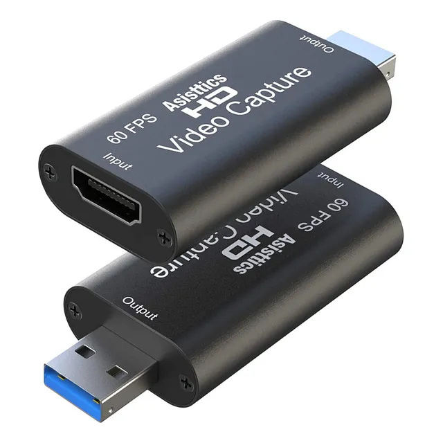 Capturadora De Video Liv Streaming Fhd Hd 1080 Hdmi Usb 4k F