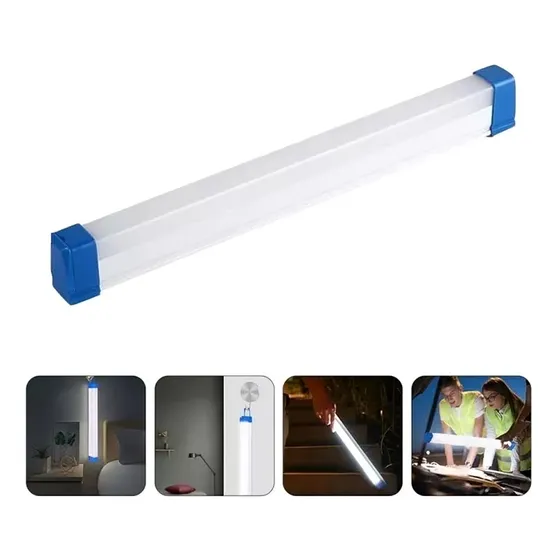 Lampara Led Bombillo 30w Recargable Emergencia 30cm