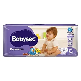 Fralda Babysec Galinha Pintadinha Premium G 26 Unids Fralda Babysec Galinha Pintadinha Premium G 26 Unids