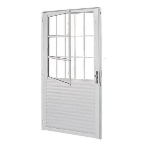 Puerta De Aluminio Blanco Importada