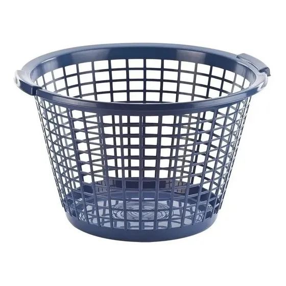 Cesta Redonda Ropa Sucia Plastica Manaplas 6846