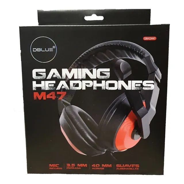 Audifono Gamer Microfono Dblue 47r Rojo