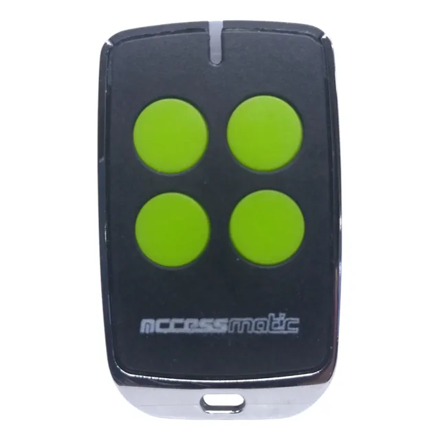 Control Remoto Acces Matic Original Para Puertas De Garage Negro