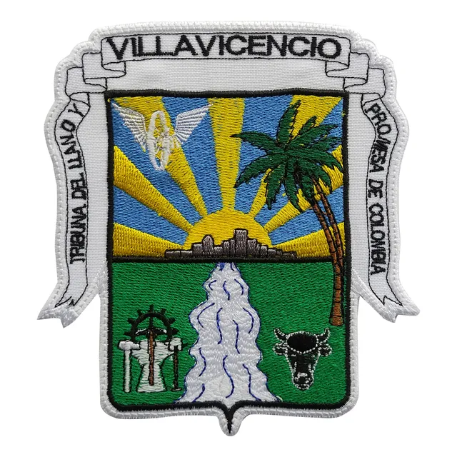 Parche Bordado Escudo Villavicencio Meta El Llano Es Lindo