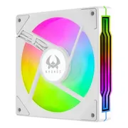 Ventilador Gabinete Pc Kronos Eurus, Argb, 120mm, Pwm, White
