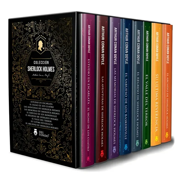 Colección Completa Sherlock Holmes (8 Tomos) / Conan Doyle