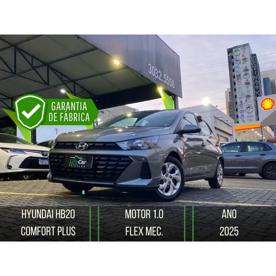 Hyundai Hb20 Comfort Plus 1.0 Flex 12v Mec.