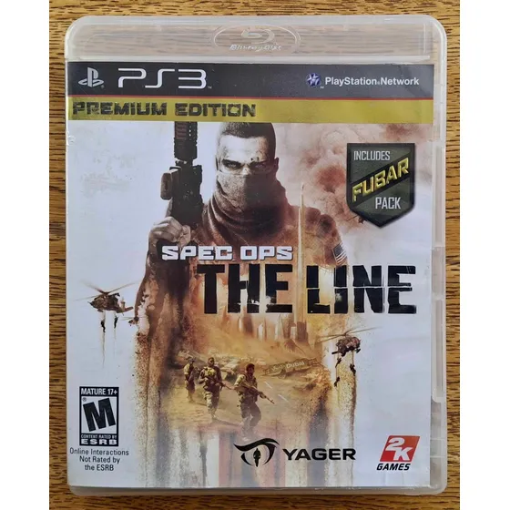 Spec Ops: The Line Premium Edition - Ps3 (envio Em Até 24h)