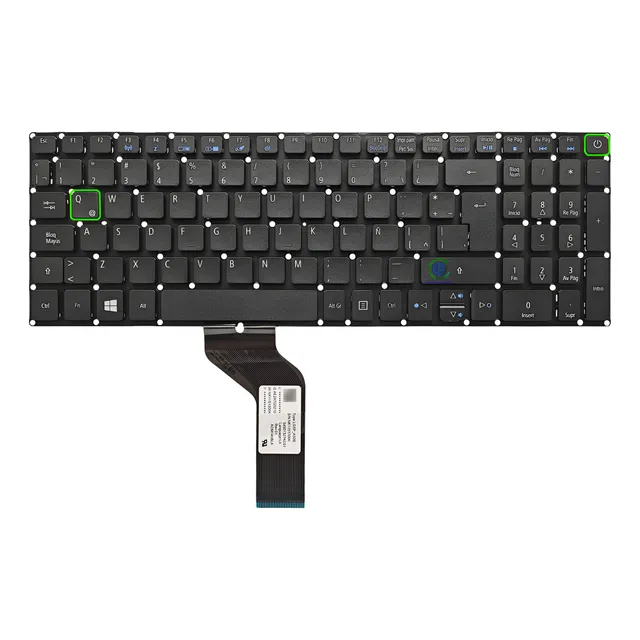 Teclado Acer A515-51-51nz A315-41 Es1-523 Es1-533 F5-573 Esp