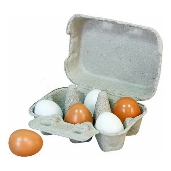 Juguete Cocinita Maplet De 6 Huevos Para Niños Viga Color Foto