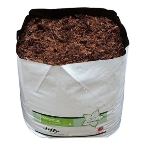 Jiffy Easy Fill Bag 4,7 Litros Fibra De Coco Prensada