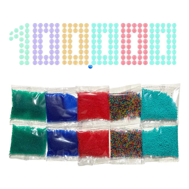 100.000 Orbeez Balas Hidrogel, Bolas Gel De Pistola, 6-7-8mm