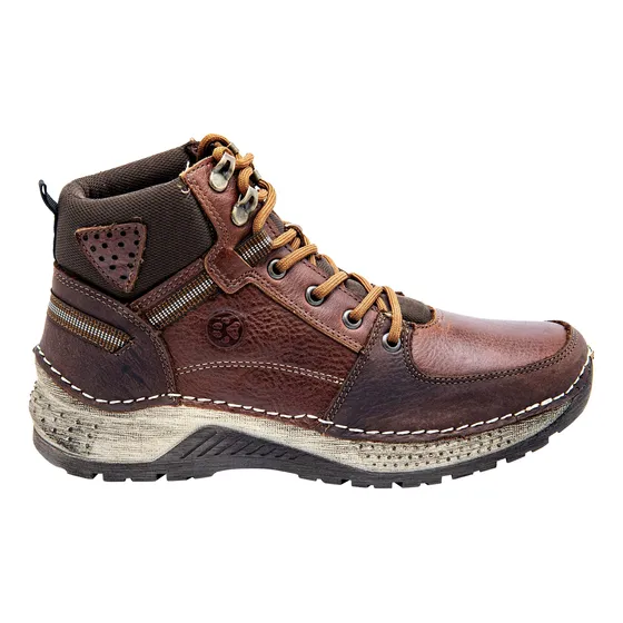 Bota Caballero Lobo Solo 8796 Piel Cosida Casual 25 Al 30