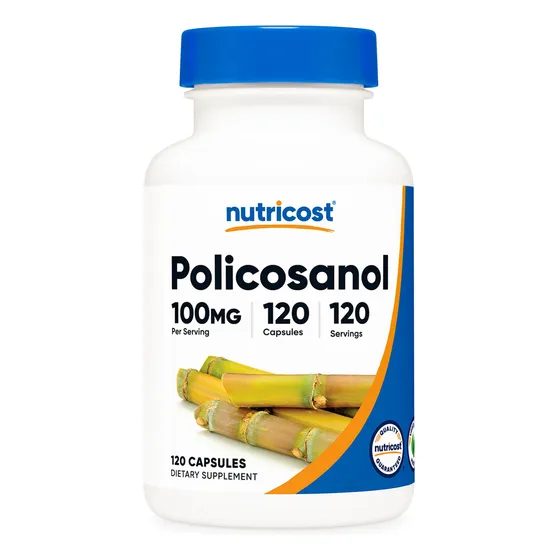 Suplemento Nutricost Policosanol 100 Mg 120 Cápsulas