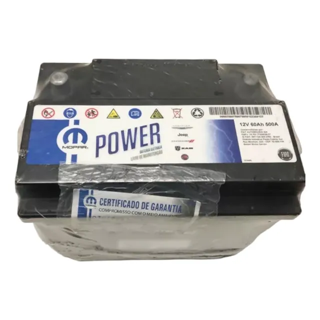 Bateria Fiat Argo / Cronos 12v 60ah Mopar Original 