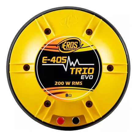 Driver E405 Trio Evo 200wrms 8ohms Fenólico Preto Ou Amarelo