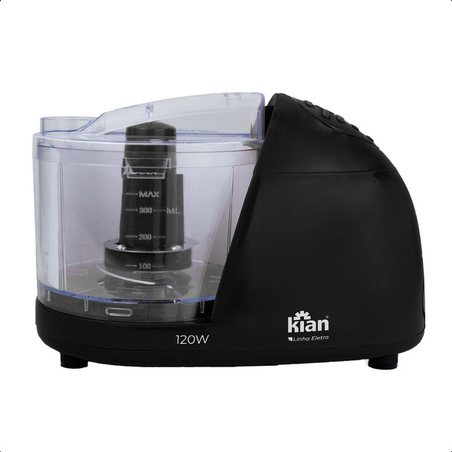 Processador De Alimentos Mini 500ml Elétrico Kian 24233 - 127v Processador De Alimentos Mini 500ml Elétrico Kian 24233 - 127v