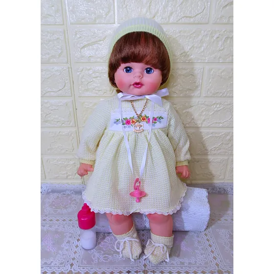 Boneca Bochechinha Ruiva 1982 Original E Funcionando