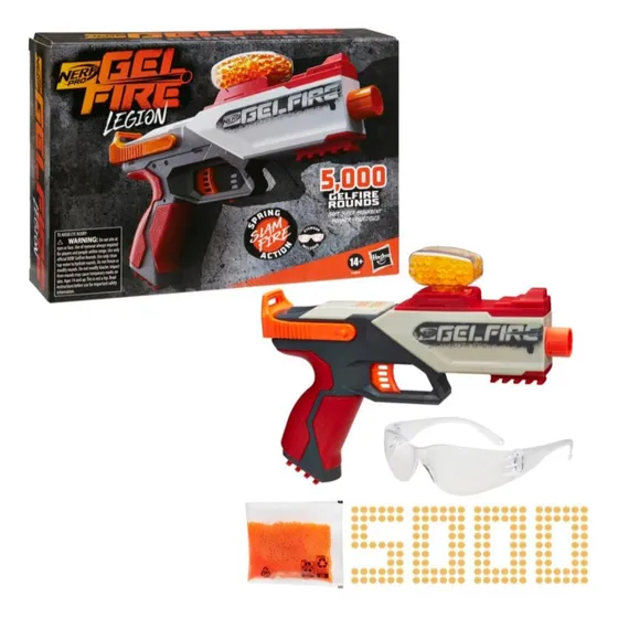 Nerf Pro Gel Gelfire Legion Pistola Hidrogel Esferas Bolas