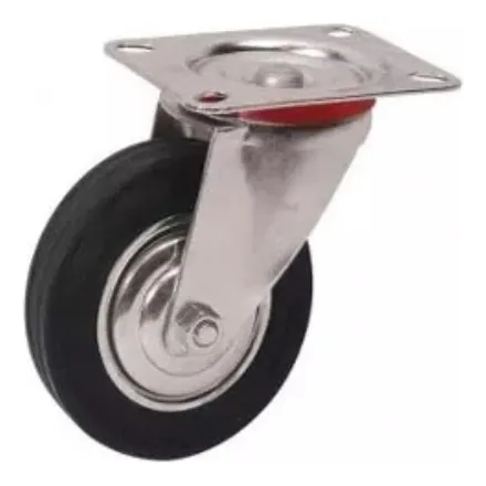 Rueda Con Base Giratoria 5 