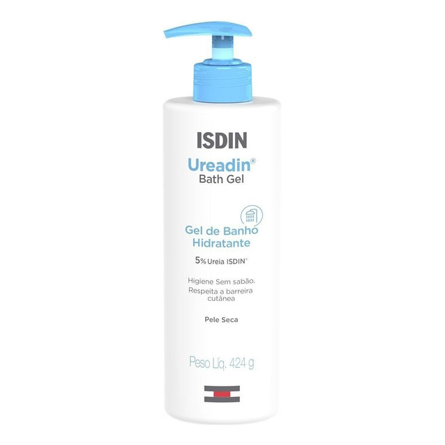 Sabonete Líquido Corporal Hidratante Ureadin Bath Gel 424g Isdin Sabonete Líquido Corporal Hidratante Ureadin Bath Gel 424g Isdin