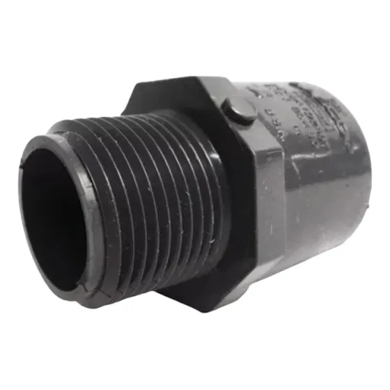 Adaptador Macho Pvc 3/4 Agua Fría Tubrica (kit De 10und)