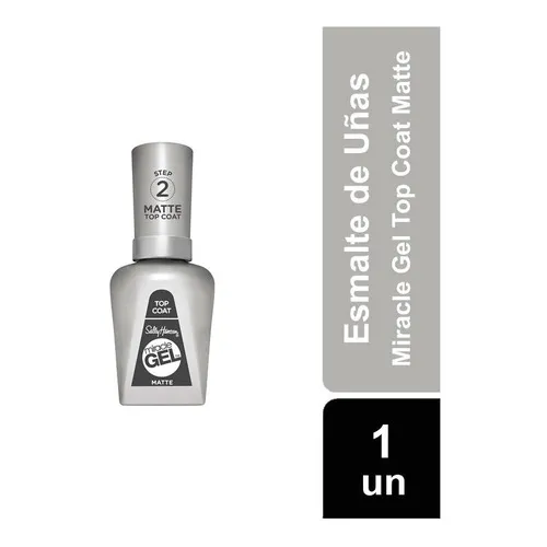 Esmalte De Uñas Miracle Gel Top Coat 232 15ml Sally Hansen