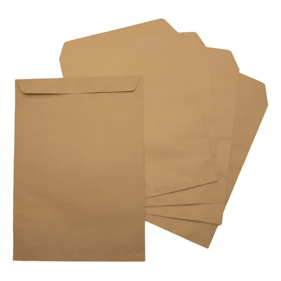 Sobres Manila A4 Carta 24 X 30 Cm Papel Madera Paq X 250 U