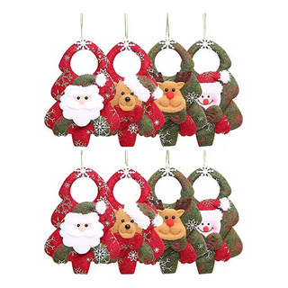 Ssh Colgante De Árbol De Navidad Con 8 Muñecos De Peluche Ssh Colgante De Árbol De Navidad Con 8 Muñecos De Peluche