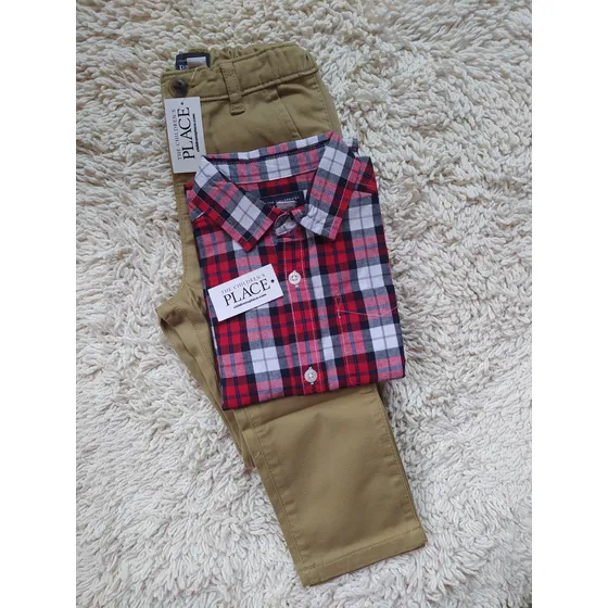 Camisas Niño Varón The Childrens Place Talla 3t, 4t