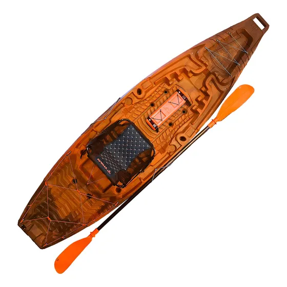 Titan Atlas caiaque de pesca com remo e cadeira cor deserto